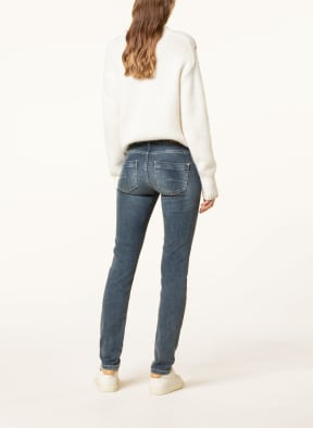 MOS MOSH Skinny jeans SUMNER IDA with decorative gems, Color: 401 BLUE (Image 1)