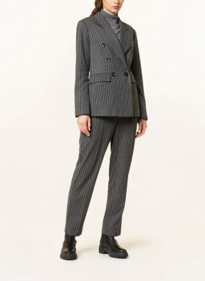 MOS MOSH Blazer CHARI VIYANA, Color: GRAY/ WHITE (Image 1)