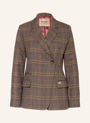 MOS MOSH Blazer TARA ANSINI, Color: DARK BROWN/ LIGHT BROWN/ ORANGE (Image 1)