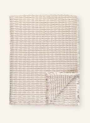 BROSTE COPENHAGEN Throw LINDA, Color: CREAM/ GRAY (Image 1)