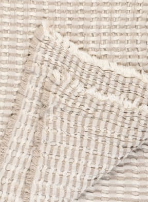 BROSTE COPENHAGEN Throw LINDA, Color: CREAM/ GRAY (Image 1)