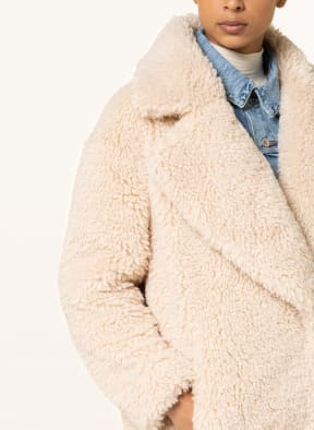 Grace Teddyfell-Mantel, Farbe: CREME (Bild 1)