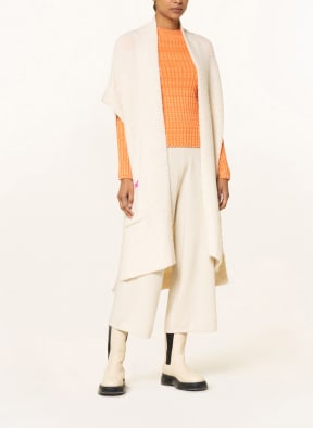 Grace Oversized-Strickweste mit Alpaka, Farbe: CREME (Bild 1)