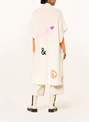 Grace Oversized-Strickweste mit Alpaka, Farbe: CREME (Bild 1)