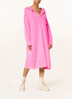 Grace Hoodie-Kleid, Farbe: NEONPINK (Bild 1)
