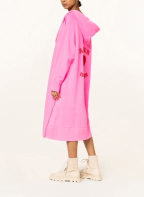 Grace Hoodie-Kleid, Farbe: NEONPINK (Bild 1)