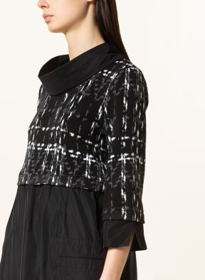 Joseph Ribkoff Kleid im Materialmix, Farbe: SCHWARZ/ WEISS (Bild 1)