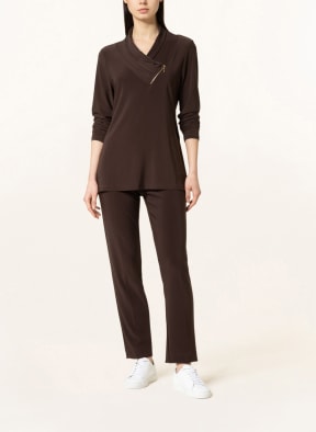 Joseph Ribkoff Blusenshirt, Farbe: DUNKELBRAUN (Bild 1)