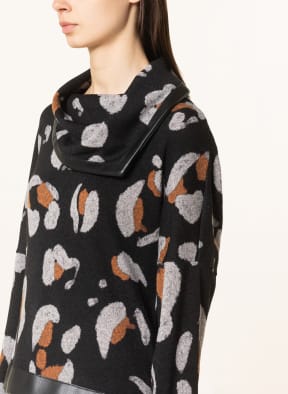 Joseph Ribkoff Pullover, Farbe: SCHWARZ/ BRAUN/ GRAU (Bild 1)