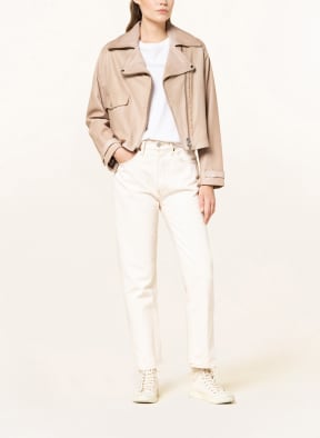 SCHYIA Lederjacke ERINA, Farbe: BEIGE (Bild 1)