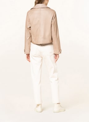 SCHYIA Lederjacke ERINA, Farbe: BEIGE (Bild 1)