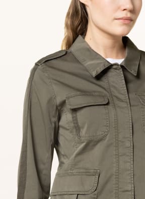 monari Field jacket with decorative gems, Color: KHAKI (Image 1)