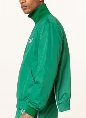 VALENTINO Bomber jacket VLOGO, Color: GREEN (Image 1)