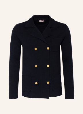 VALENTINO Knit blazer regular fit, Color: DARK BLUE (Image 1)