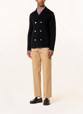 VALENTINO Knit blazer regular fit, Color: DARK BLUE (Image 1)