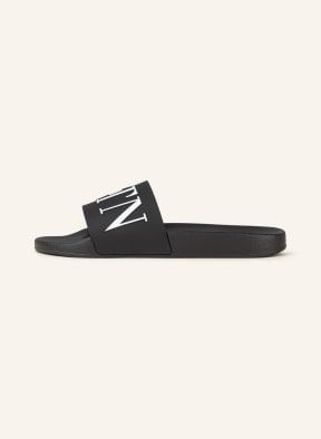 VALENTINO GARAVANI Slides VLTN, Color: BLACK/ WHITE (Image 1)