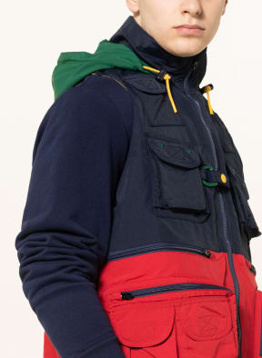 POLO RALPH LAUREN Utility-Weste, Farbe: DUNKELBLAU/ ROT/ GRÜN (Bild 1)