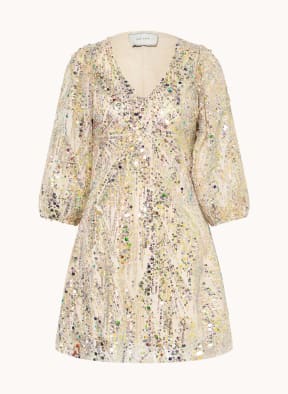 NEO NOIR Dress SLOANE with 3/4 sleeves and sequins, Color: BEIGE (Image 1)