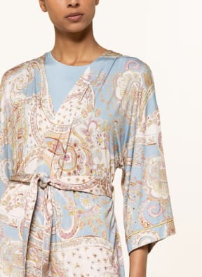mey Women’s kimono BENTE series, Color: LIGHT BLUE/ NUDE/ DUSKY PINK (Image 1)