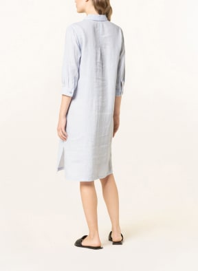 someday Hemdblusenkleid QUINA aus Leinen, Farbe: HELLBLAU (Bild 1)