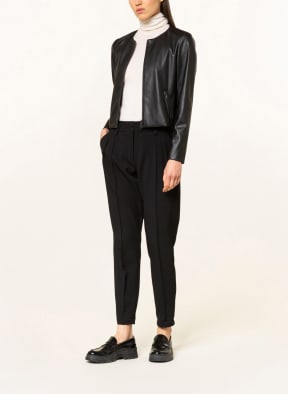 Vera Mont Jacket in leather look, Color: BLACK (Image 1)