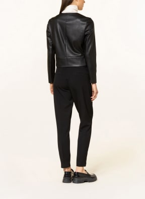 Vera Mont Jacket in leather look, Color: BLACK (Image 1)