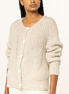 rich&royal Cardigan with alpaca , Color: BEIGE (Image 1)