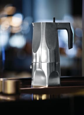 ALESSI Espressokocher OSSIDIANA, Farbe: SILBER (Bild 1)