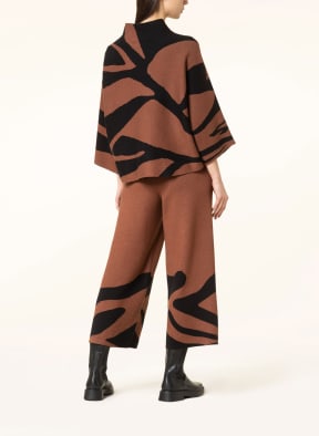 Joseph Ribkoff Pullover mit 3/4-Arm, Farbe: BRAUN/ SCHWARZ (Bild 1)