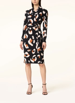 Joseph Ribkoff Kleid, Farbe: SCHWARZ/ BRAUN/ HELLBRAUN (Bild 1)