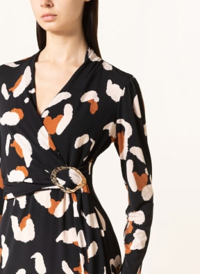 Joseph Ribkoff Kleid, Farbe: SCHWARZ/ BRAUN/ HELLBRAUN (Bild 1)