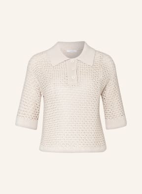 OPUS Short-sleeved sweater PORTFY, Color: BEIGE (Image 1)