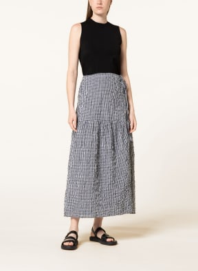 Phase Eight Wrap skirt TYRINA , Color: WHITE/ BLACK (Image 1)