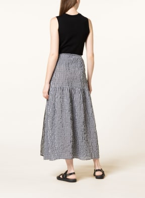 Phase Eight Wrap skirt TYRINA , Color: WHITE/ BLACK (Image 1)