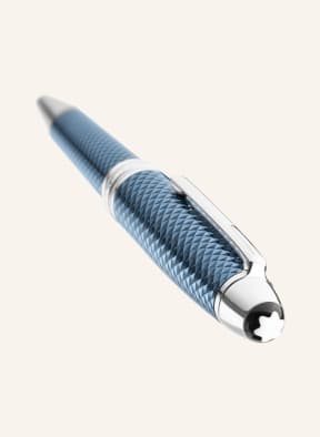 MONTBLANC Twist ballpoint pen MEISTERSTÜCK GLACIER SOLITAIRE, Color: LIGHT BLUE/ SILVER (Image 1)