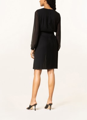 EMPORIO ARMANI Plisseekleid, Farbe: SCHWARZ (Bild 1)