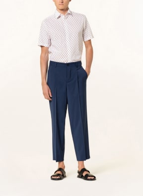 TED BAKER Kurzarm-Hemd YANNIC Regular Fit , Farbe: WEISS/ BLAU/ GELB (Bild 1)
