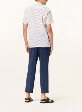 TED BAKER Kurzarm-Hemd YANNIC Regular Fit , Farbe: WEISS/ BLAU/ GELB (Bild 1)