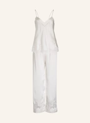 SIMONE PÉRÈLE Silk pants NOCTURNE, Color: IVORY (Image 1)