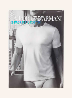 EMPORIO ARMANI 2er-Pack T-Shirts, Farbe: WEISS (Bild 1)