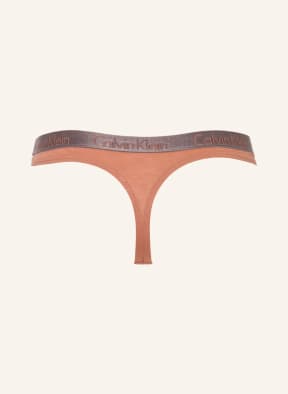 Calvin Klein 3-pack thongs RADIANT COTTON, Color: LIGHT ORANGE/ SALMON/ WHITE (Image 1)