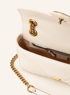GUCCI Shoulder bag GG MARMONT SMALL, Color: WHITE (Image 1)