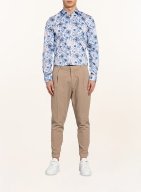 OLYMP Hemd No. Six super slim, Farbe: WEISS/ BLAU/ BEIGE (Bild 1)