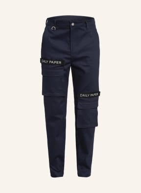 DAILY PAPER Cargohose Extra Slim Fit, Farbe: DUNKELBLAU (Bild 1)