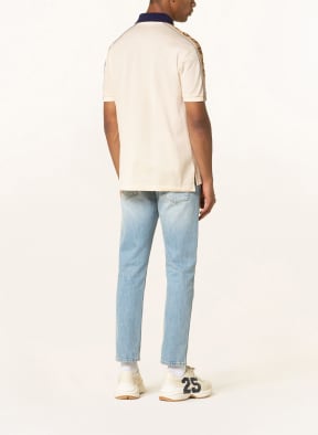 GUCCI Piqué polo shirt regular fit, Color: CREAM (Image 1)