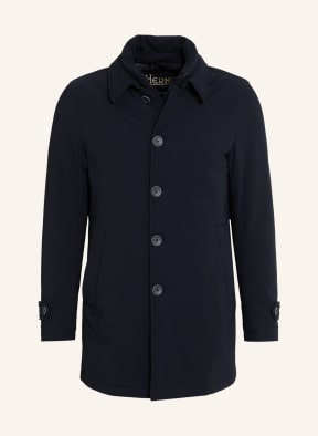 HERNO Coat with detachable trim, Color: DARK BLUE (Image 1)