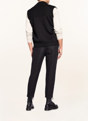 CANADA GOOSE Down vest HYBRIDGE in mixed materials , Color: BLACK (Image 1)