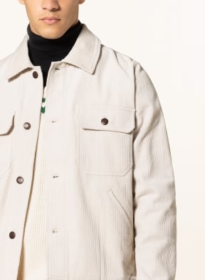 SAMSØE SAMSØE Corduroy overshirt VOLMER, Color: CREAM (Image 1)