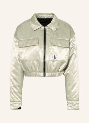 Calvin Klein Jeans Jacke zum Wenden, Farbe: HELLGRÜN (Bild 1)