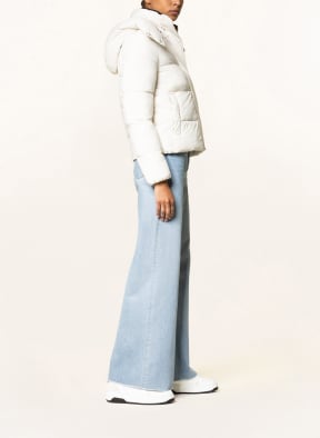 Calvin Klein Jeans Quilted jacket with detachable hood, Color: CREAM (Image 1)